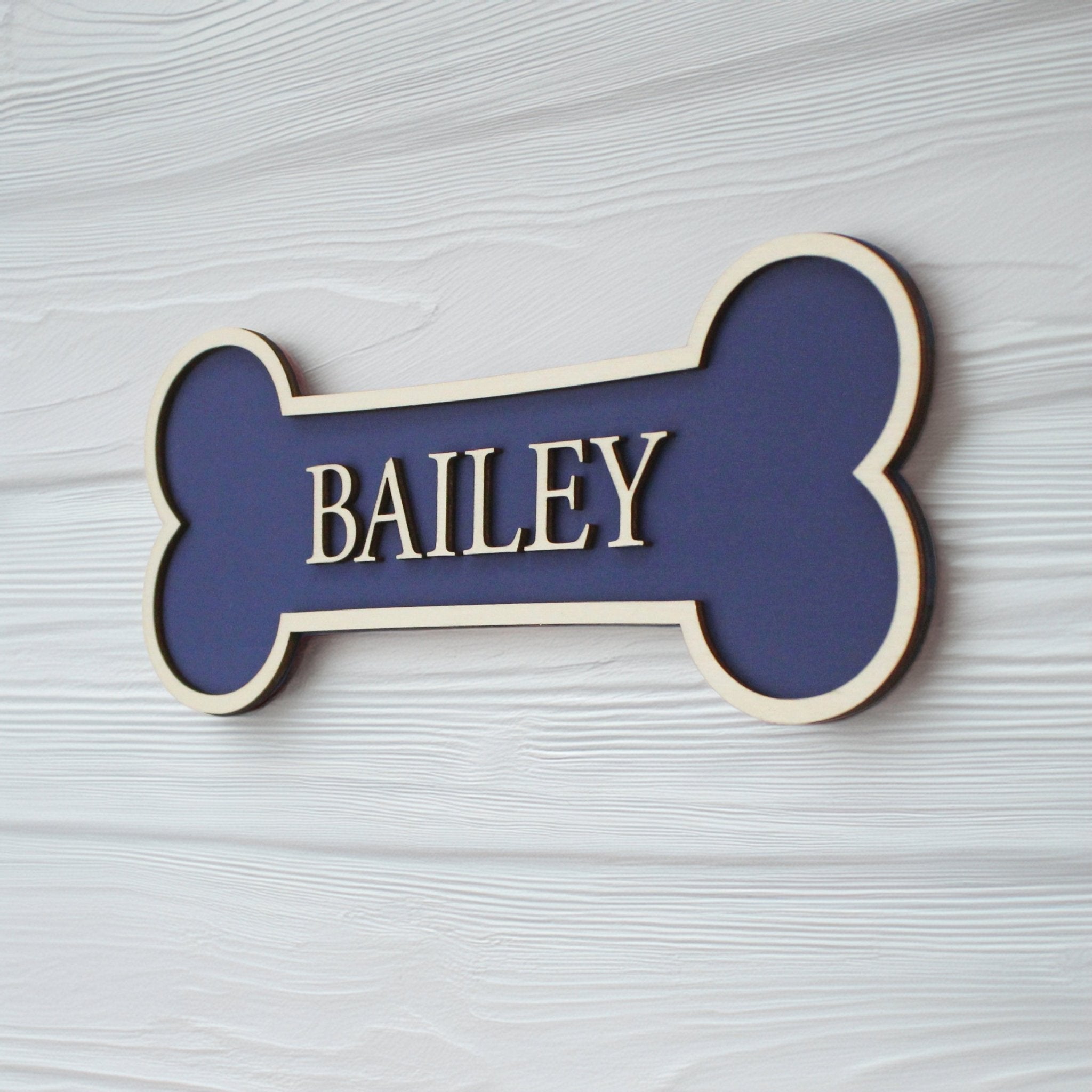 Personalised Dog Wall Sign - Mac and Lilly