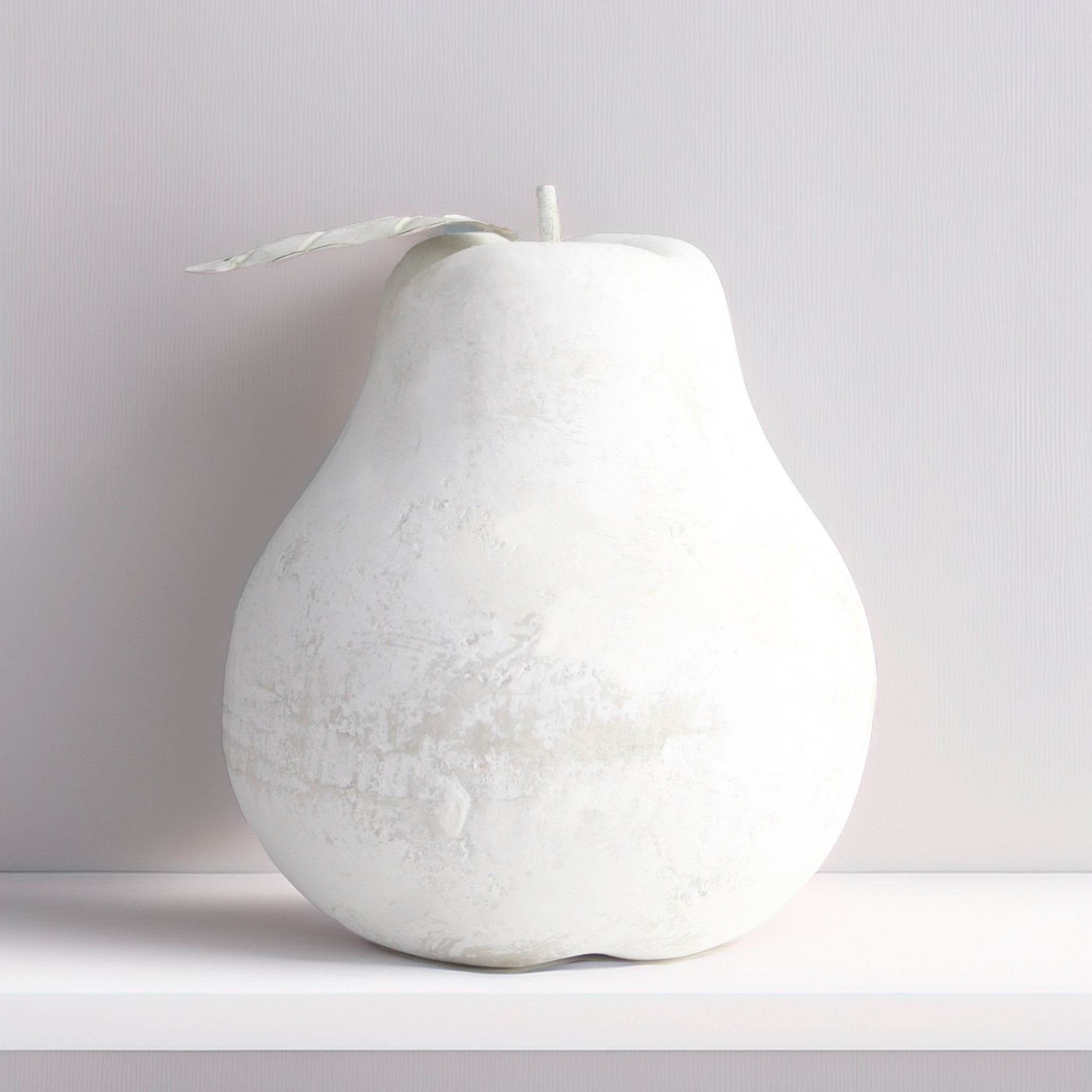 White washed Rustic Pear for kitchen Decor - Mac and Lilly