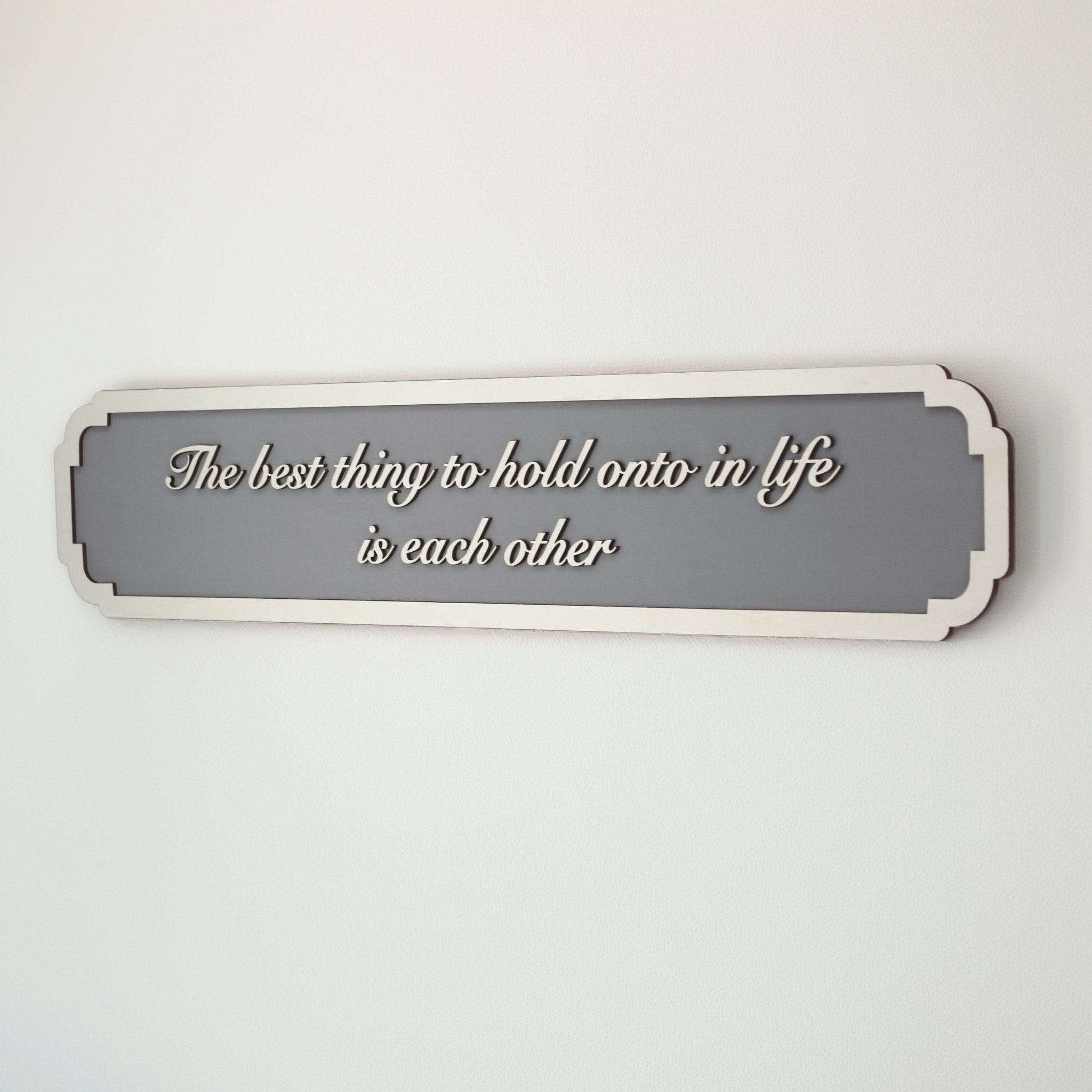 Personalised Street - Style Wall Sign in Various Colours - Mac and Lilly