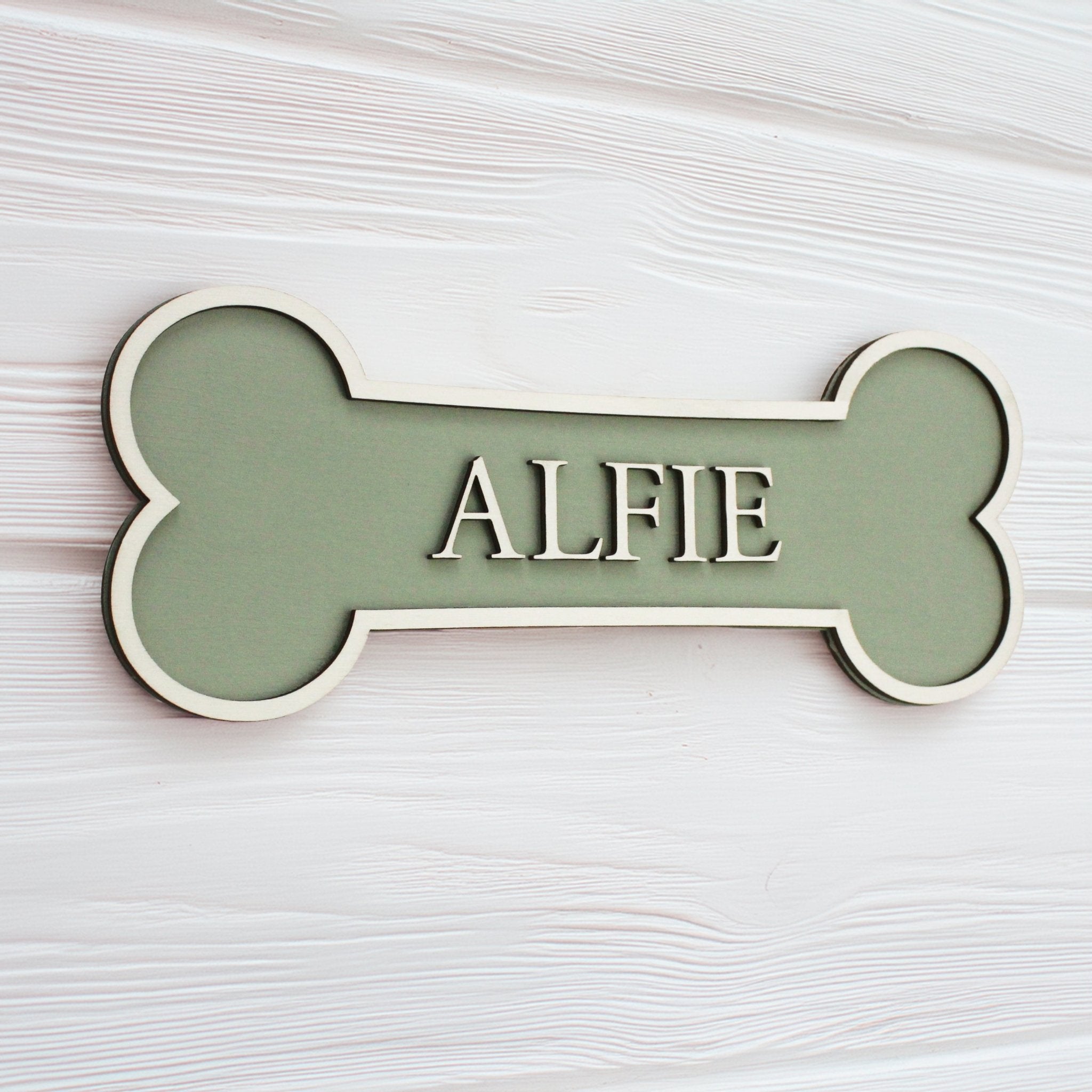 Personalised Dog Wall Sign - Mac and Lilly