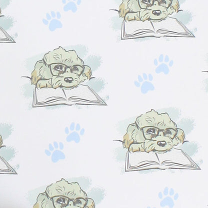 Clever Cavapoo Gift Wrapping Paper -  Fun, Charming, and Luxuriously Thick