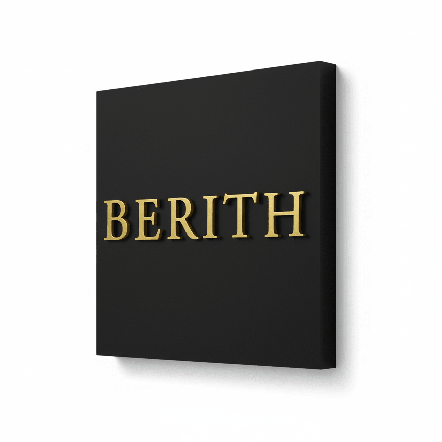 Square Raised Design Sign - Mac and Lilly