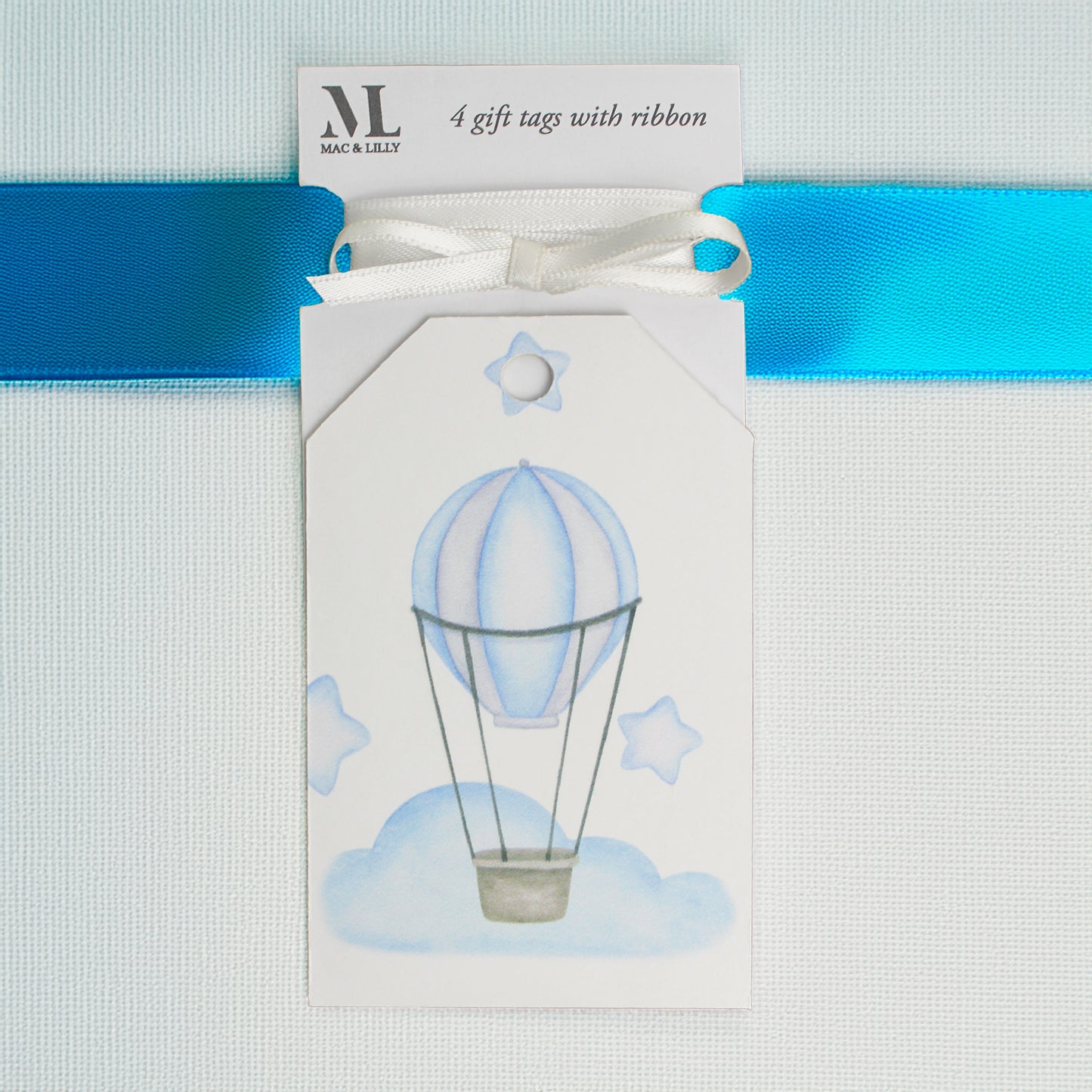 Hot Air Balloon Gift Wrapping Paper - Choose From Either Blue or Pink