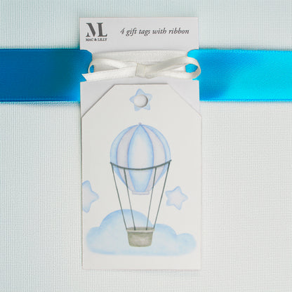 Hot Air Balloon Gift Wrapping Paper - Choose From Either Blue or Pink