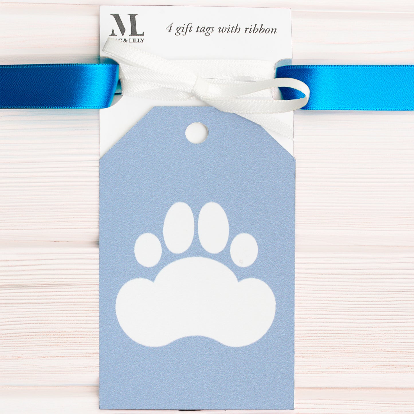 Paw Prints Gift Wrapping Paper, Adorable & Eco-Friendly