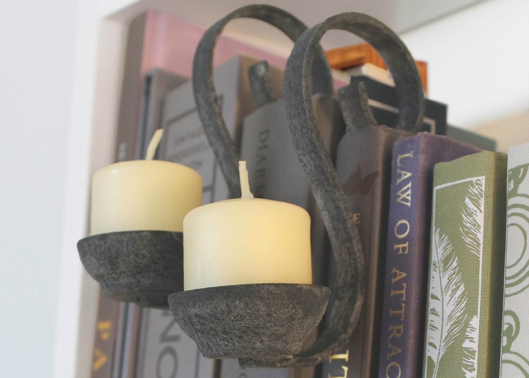 Antique Finish Hanging Tea - Light Holder - Mac and Lilly