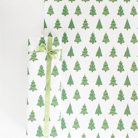 Christmas Tree's Gift Luxury Wrapping Paper