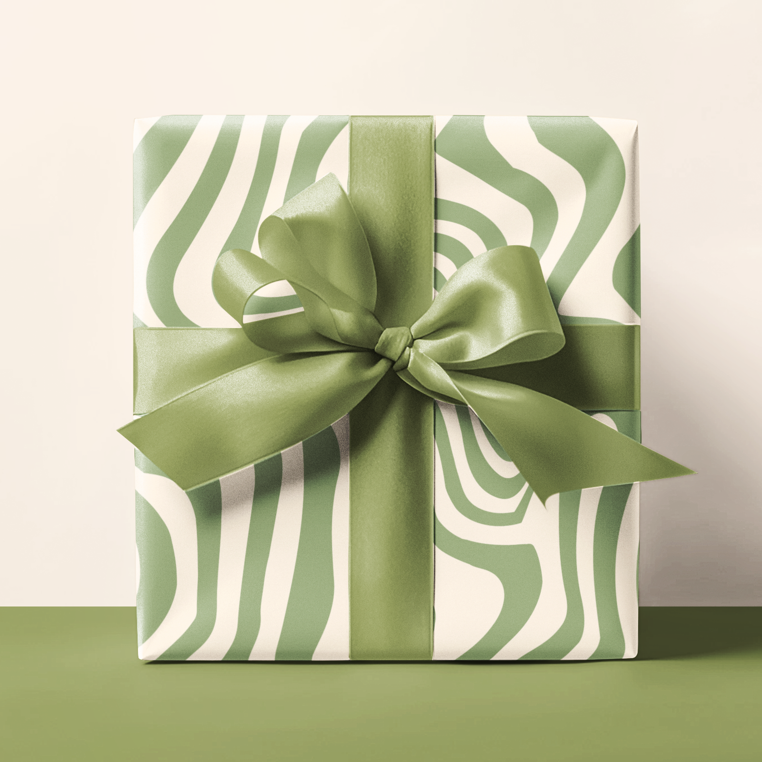 Funky Swirl Luxury Gift Wrap Set – Yellow, Pink or Green