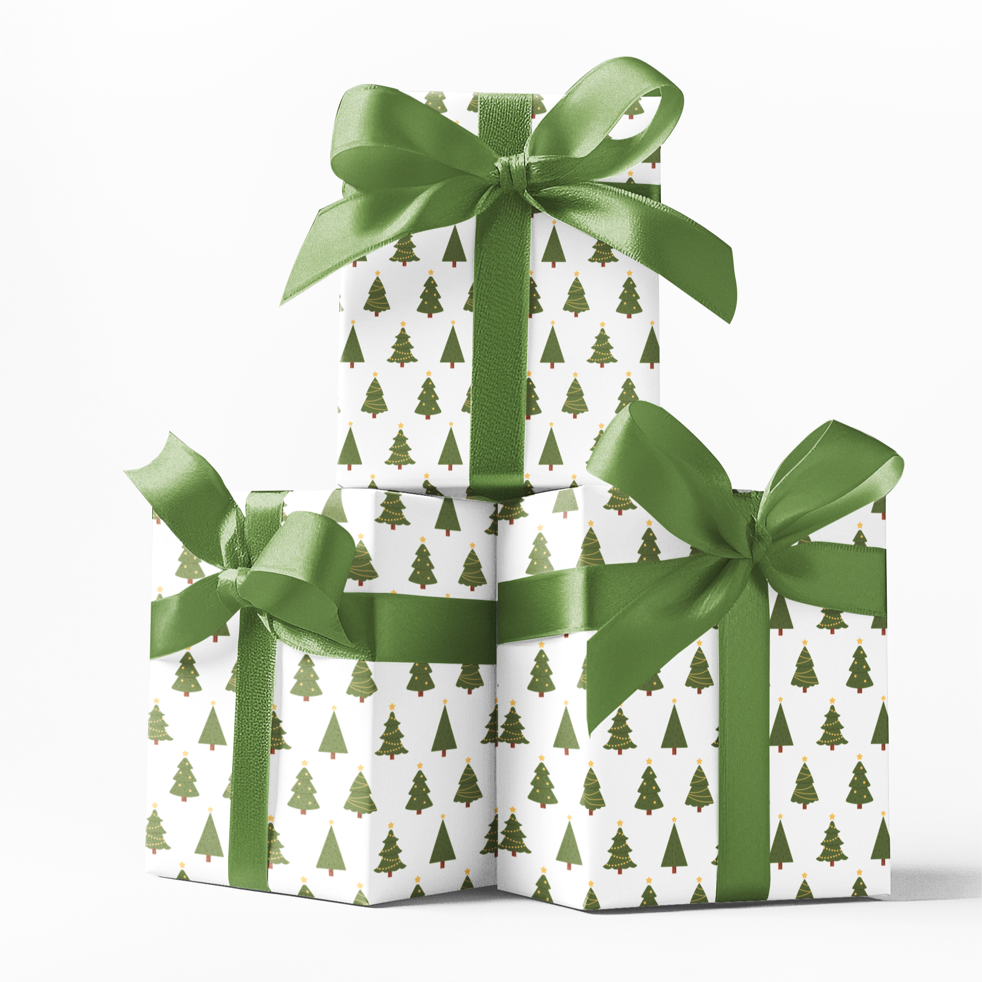 Christmas Tree's Gift Luxury Wrapping Paper