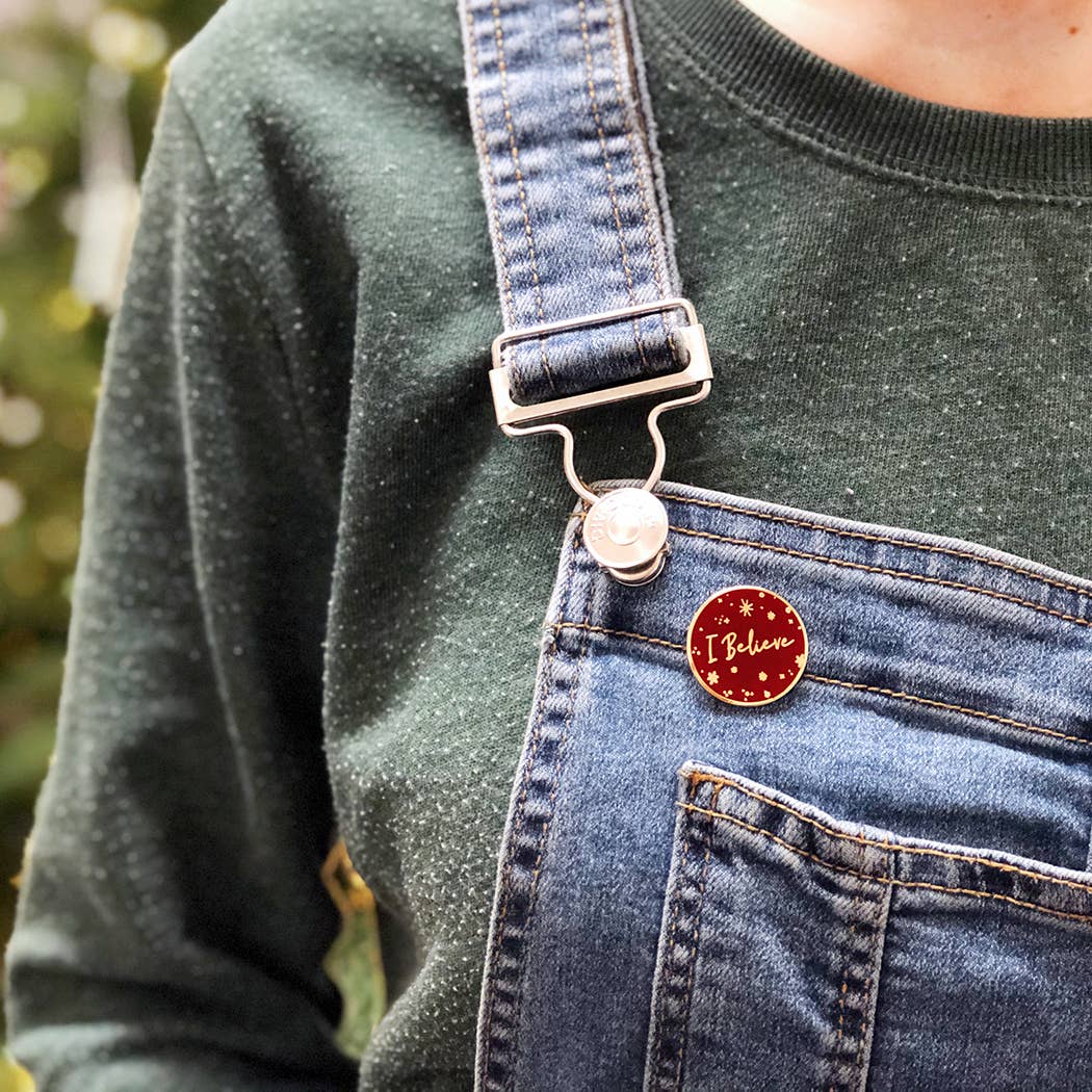 I Believe Enamel Pin - Embrace the Magic of Belief