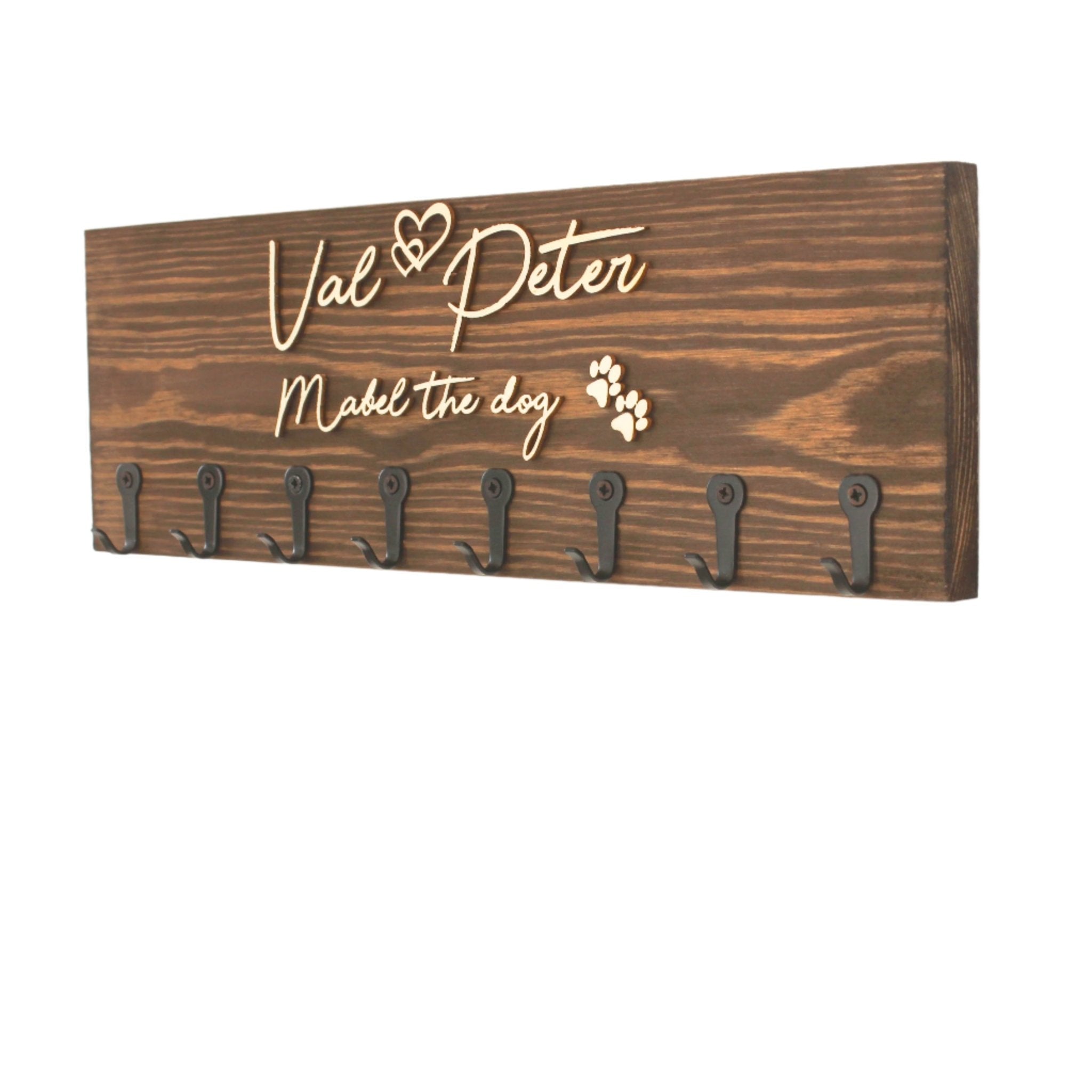 Personalised Large Key Holder - Mac and Lilly