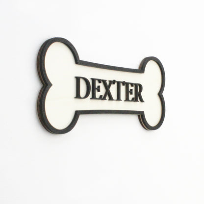 Personalised Dog's Bone - Wall Sign