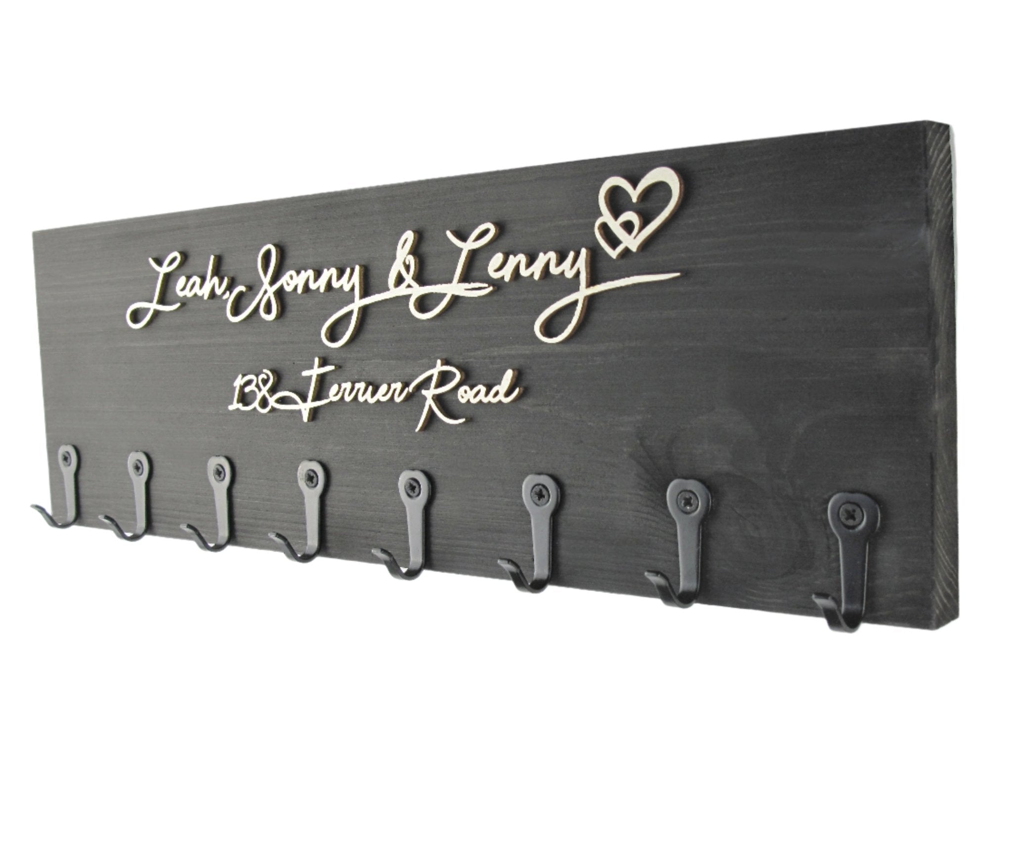 Personalised Large Key Holder - Mac and Lilly