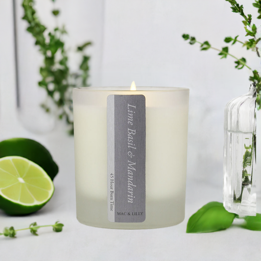 Lime Basil & Mandarin Signature Candle