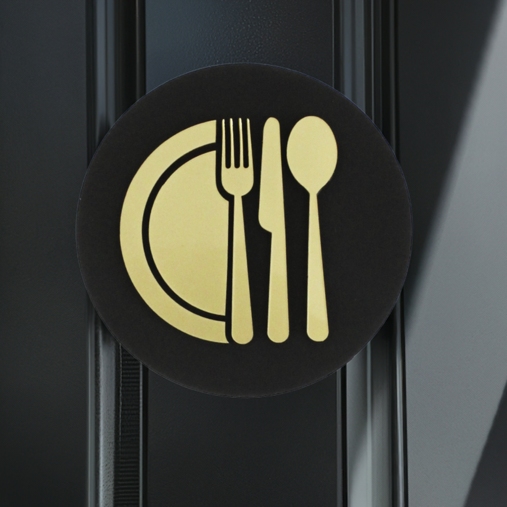 Kitchen Cutlery, Door Plaque - Available in Two Sizes