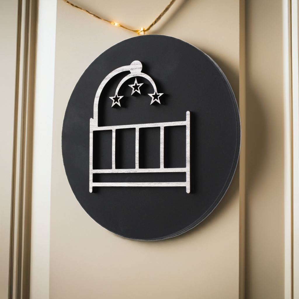 Baby Room, Door Plaque - Available in Two Sizes