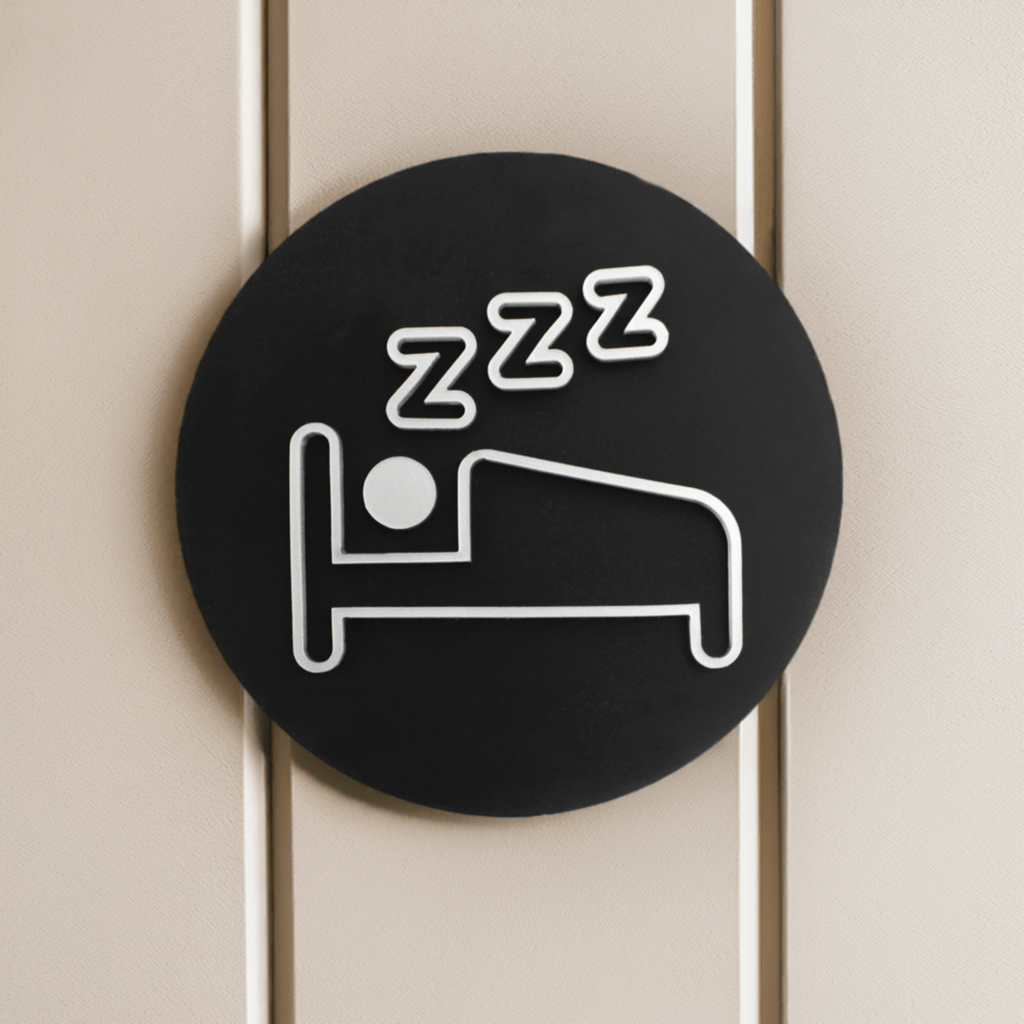 Funny Bedroom Door Plaque - Available in Two Sizes - Mac and Lilly