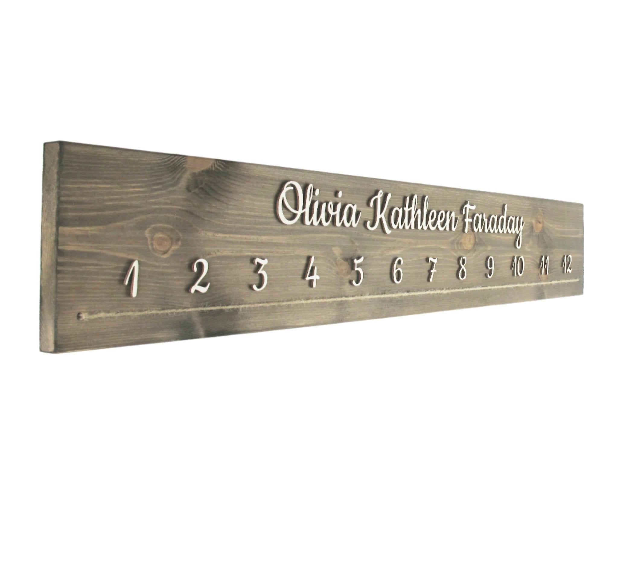 Personalised 12 - Month Memory Board - Mac and Lilly