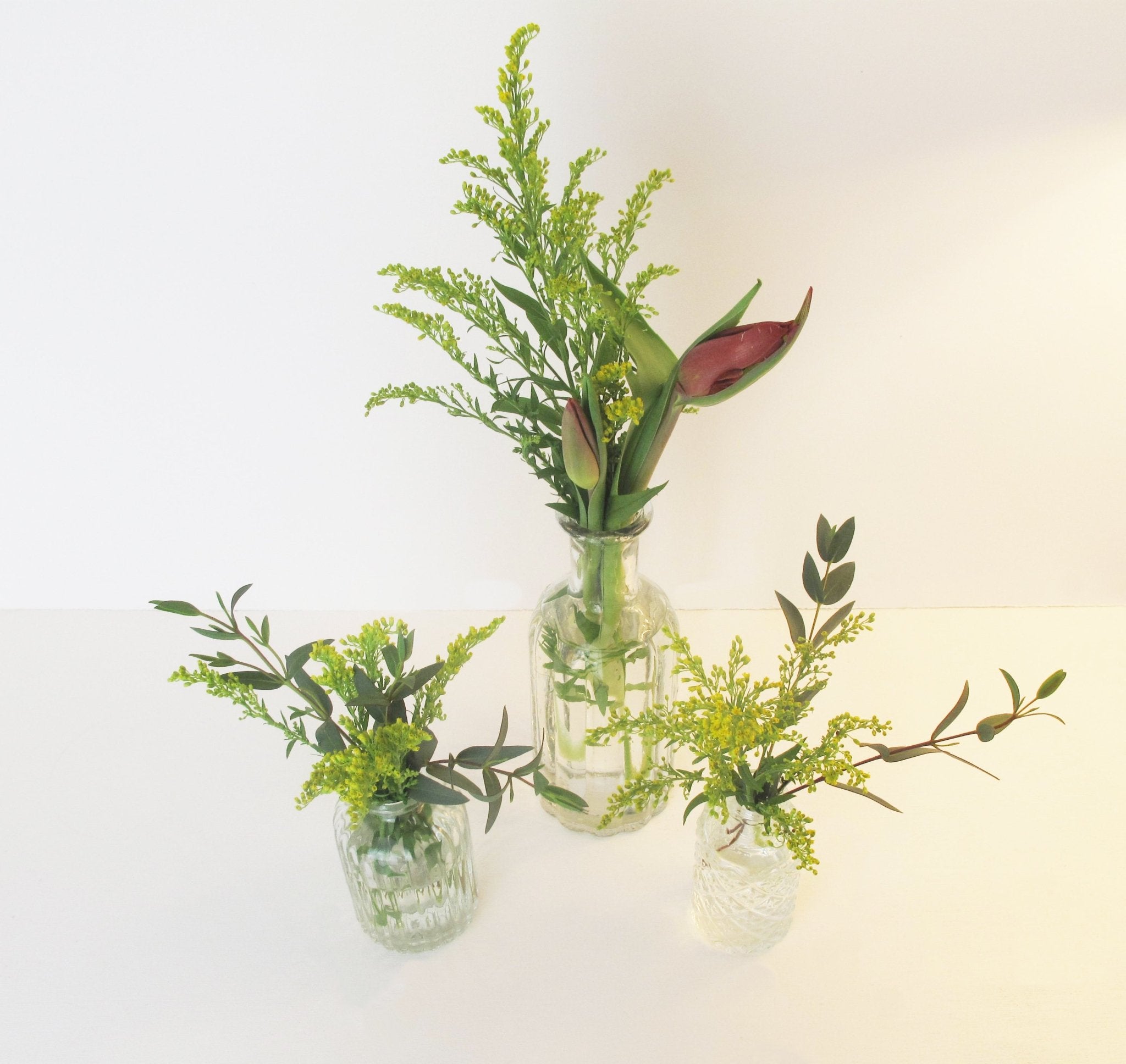 Set of Three Decorative Vases - Mac and Lilly