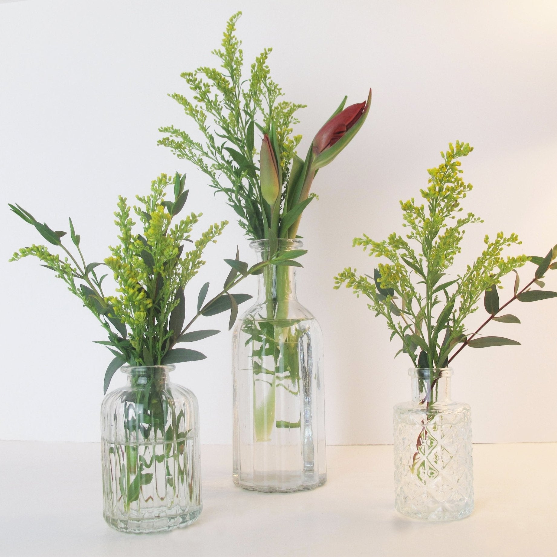 Set of Three Decorative Vases - Mac and Lilly