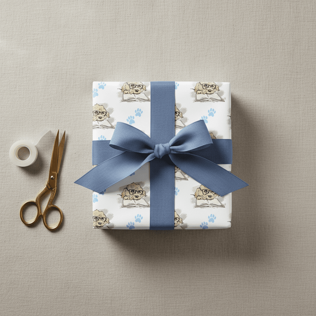 Clever Doodle Luxury Gift Wrap Set - Mac and Lilly