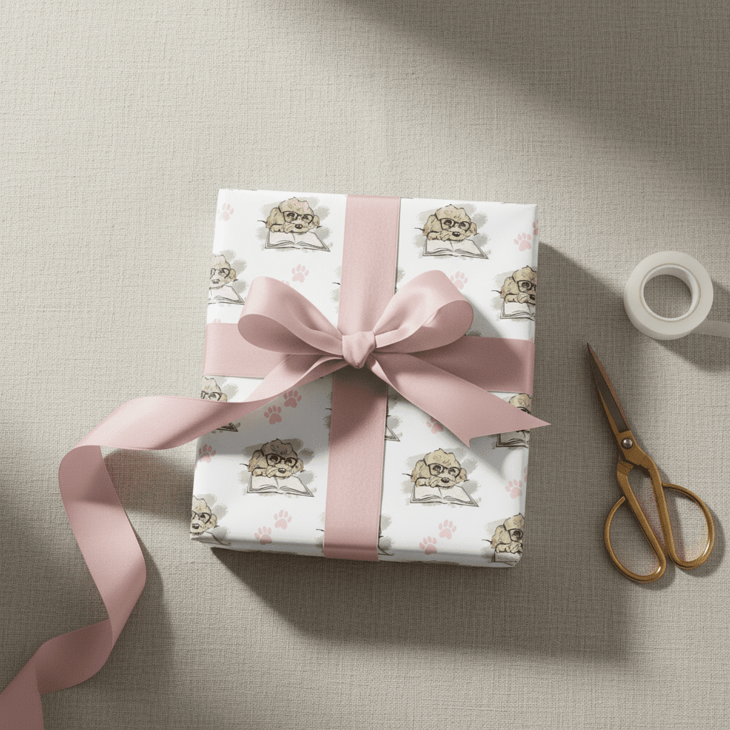 Clever Doodle Luxury Gift Wrap Set - Mac and Lilly