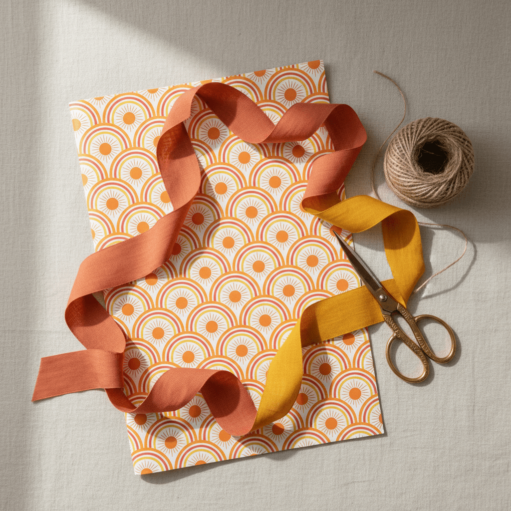 Sunrise Gift Wrapping Paper Set - Mac and Lilly