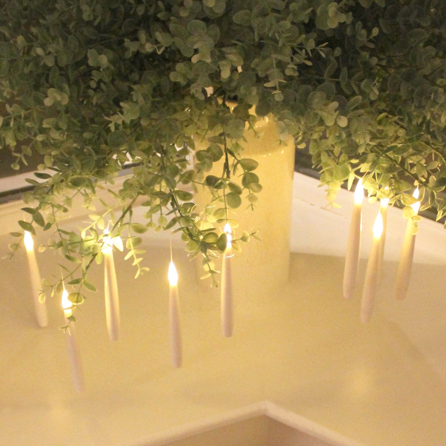 White LED Magic Candles with Remote Control