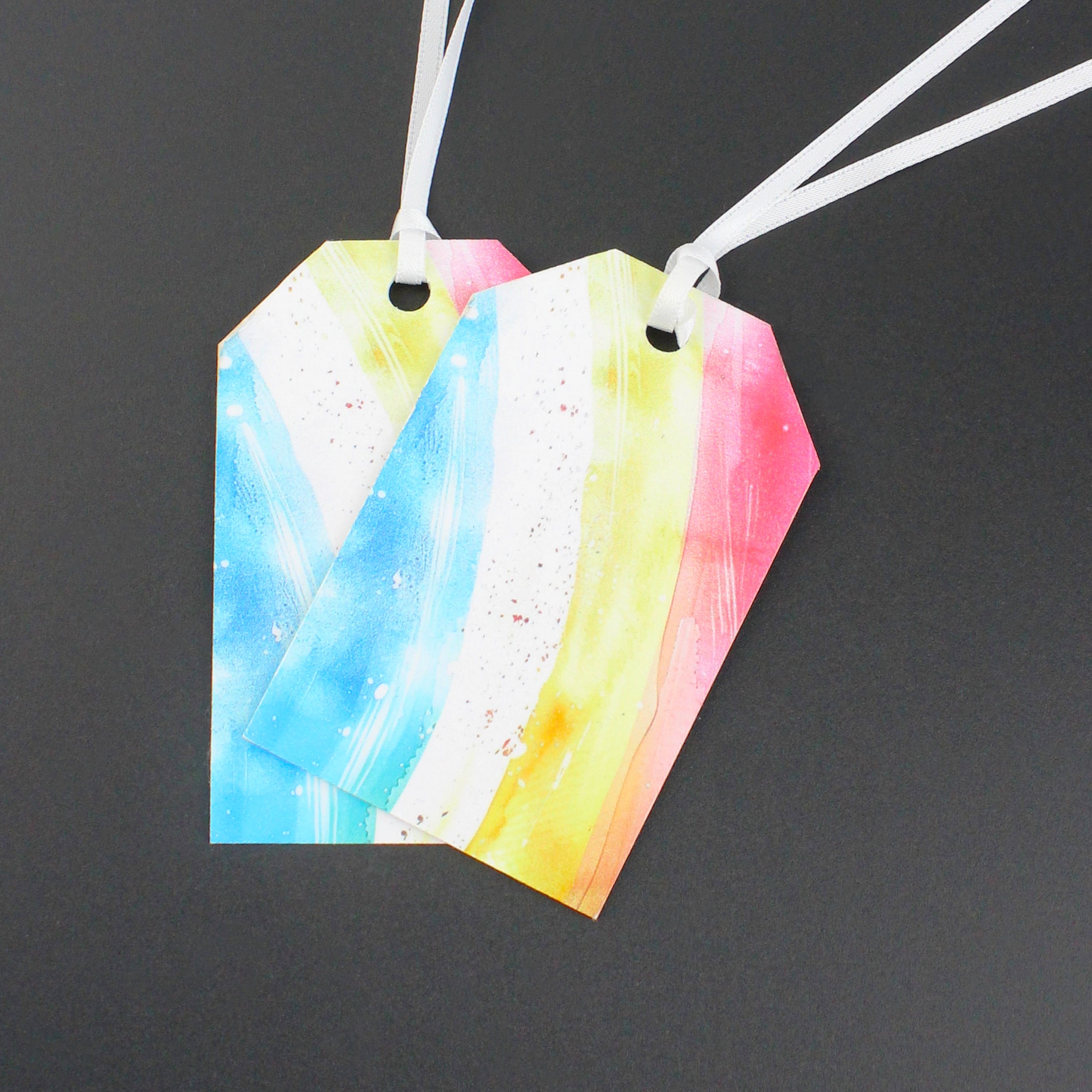 Abstract Rainbow Gift Wrap Set