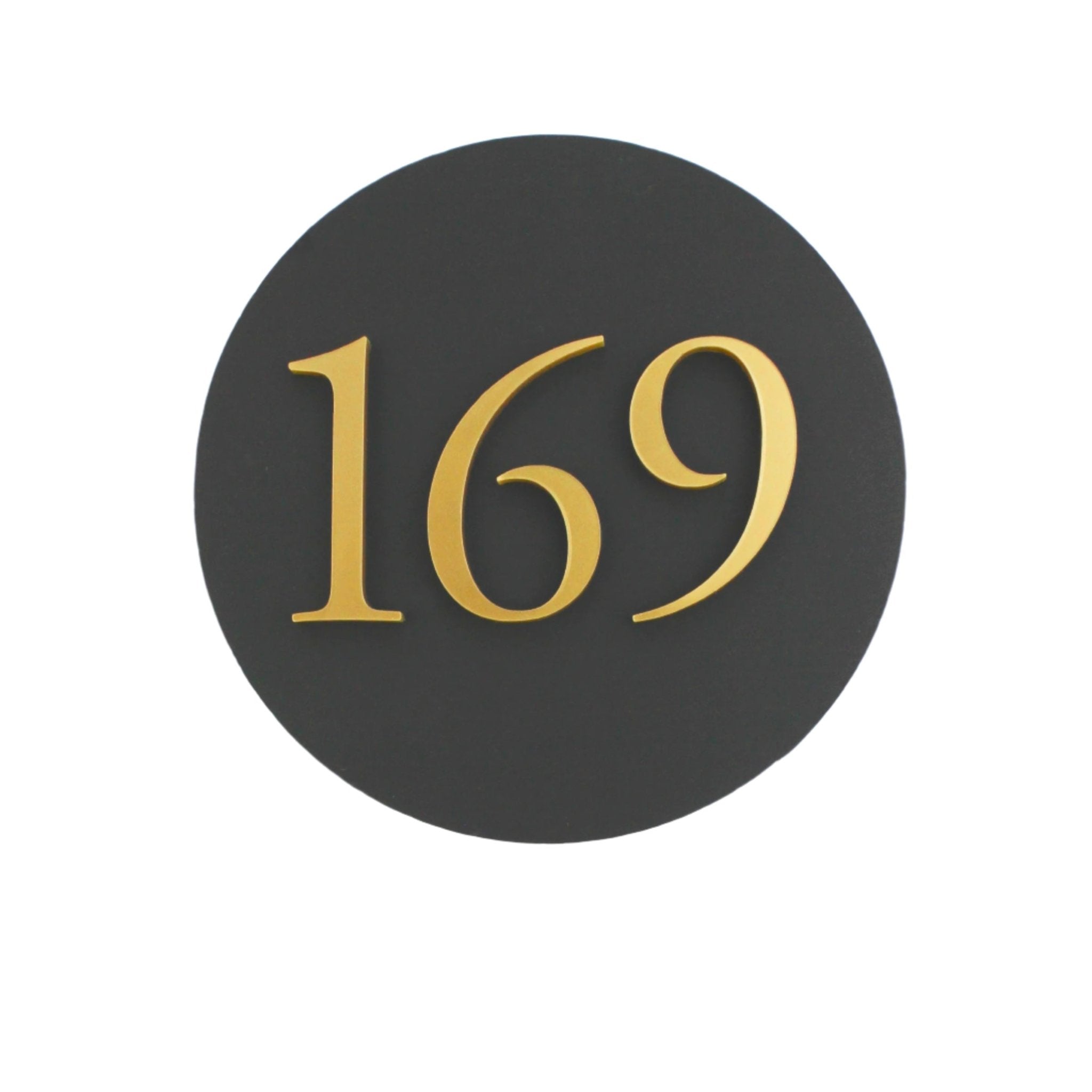 Boutique Hotel Rooms Number Plaque - Mac and Lilly
