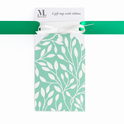 Luxury Dainty Leaf Gift Wrapping Paper -  Four Colours Available