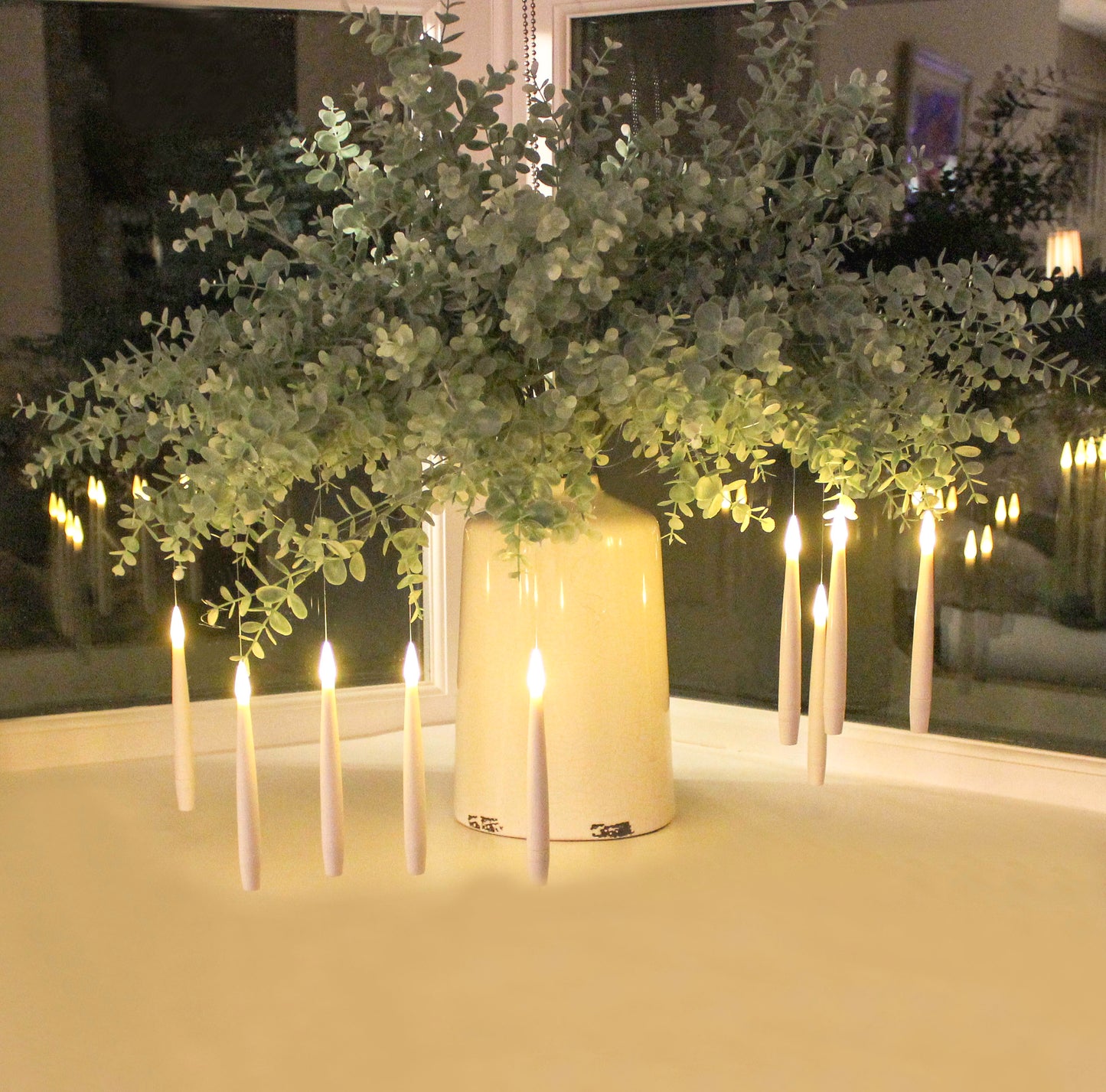 White LED Magic Candles with Remote Control