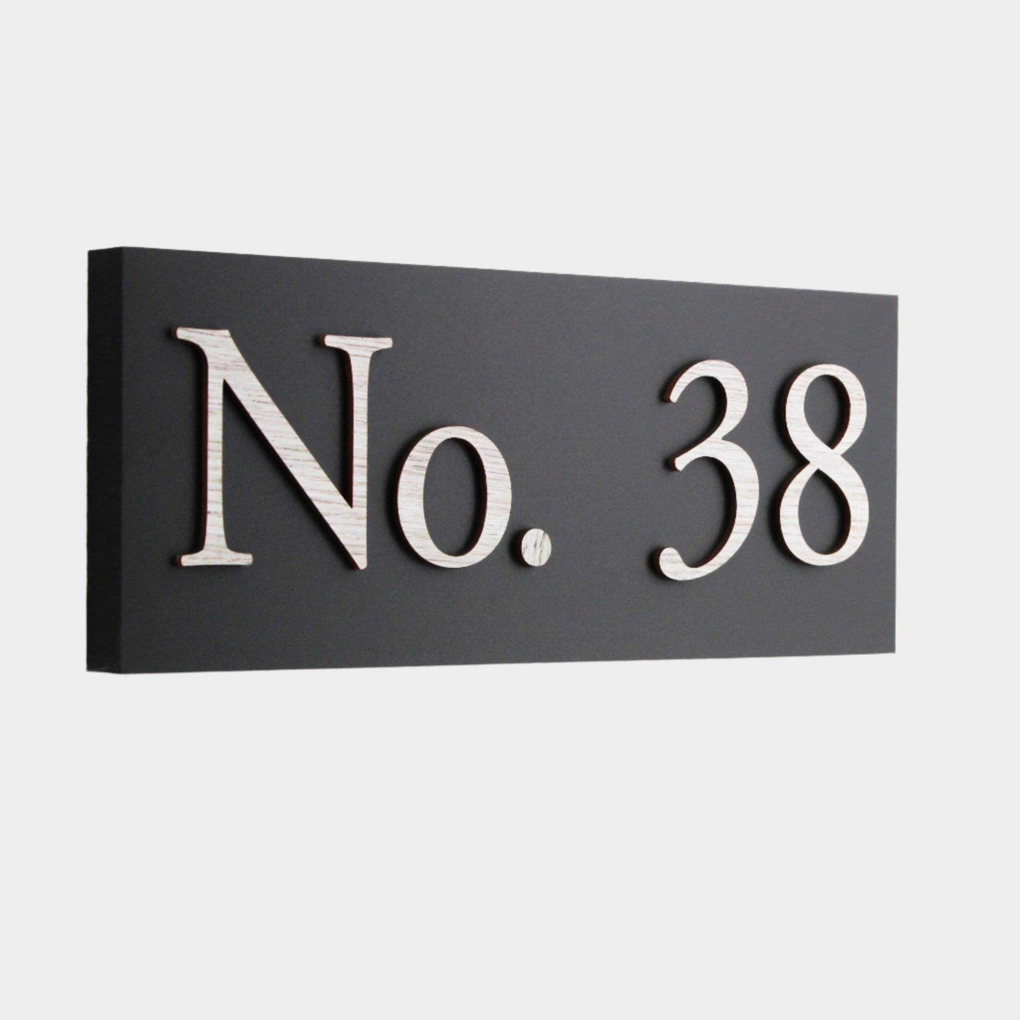 Personalised Raised Design House Sign - Mac and Lilly