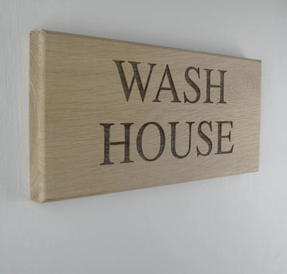 Woodland Oak House Sign or Plaque