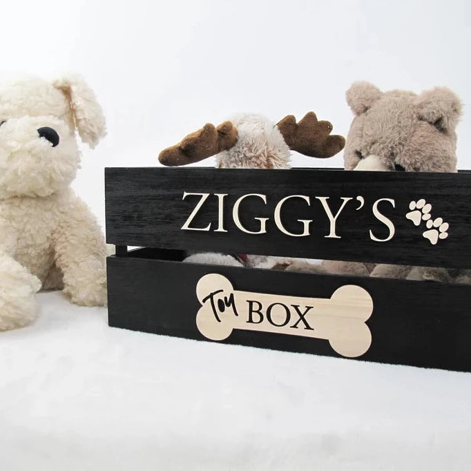 Pawsome Toy Crate – Mac and Lilly