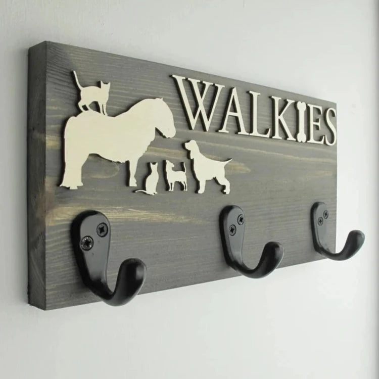 Shap Dog Lead Holder - Personalised with Pets Name/Names and Breed