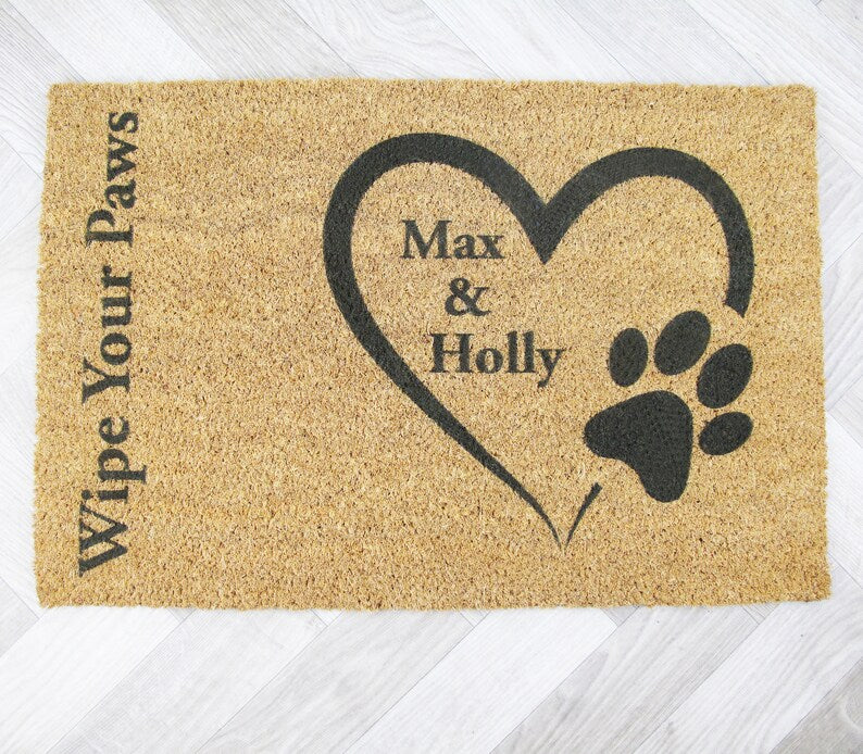 Pawsome Personalised Door Mat