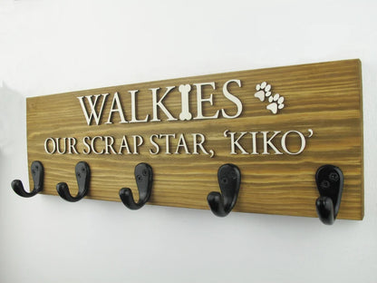 Soulby Dog Lead Holder - Personalised with Pets Name/Names