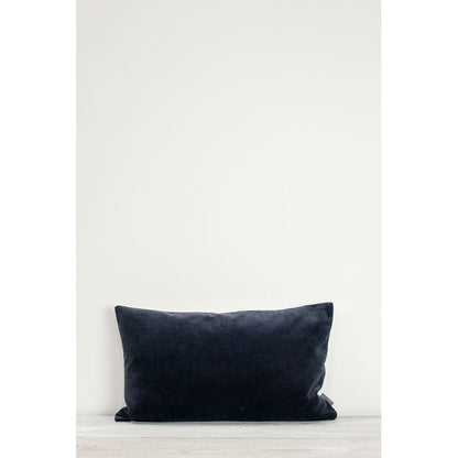 Velvet Cushion - Indigo