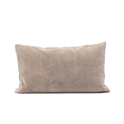 Velvet Cushion - Taupe