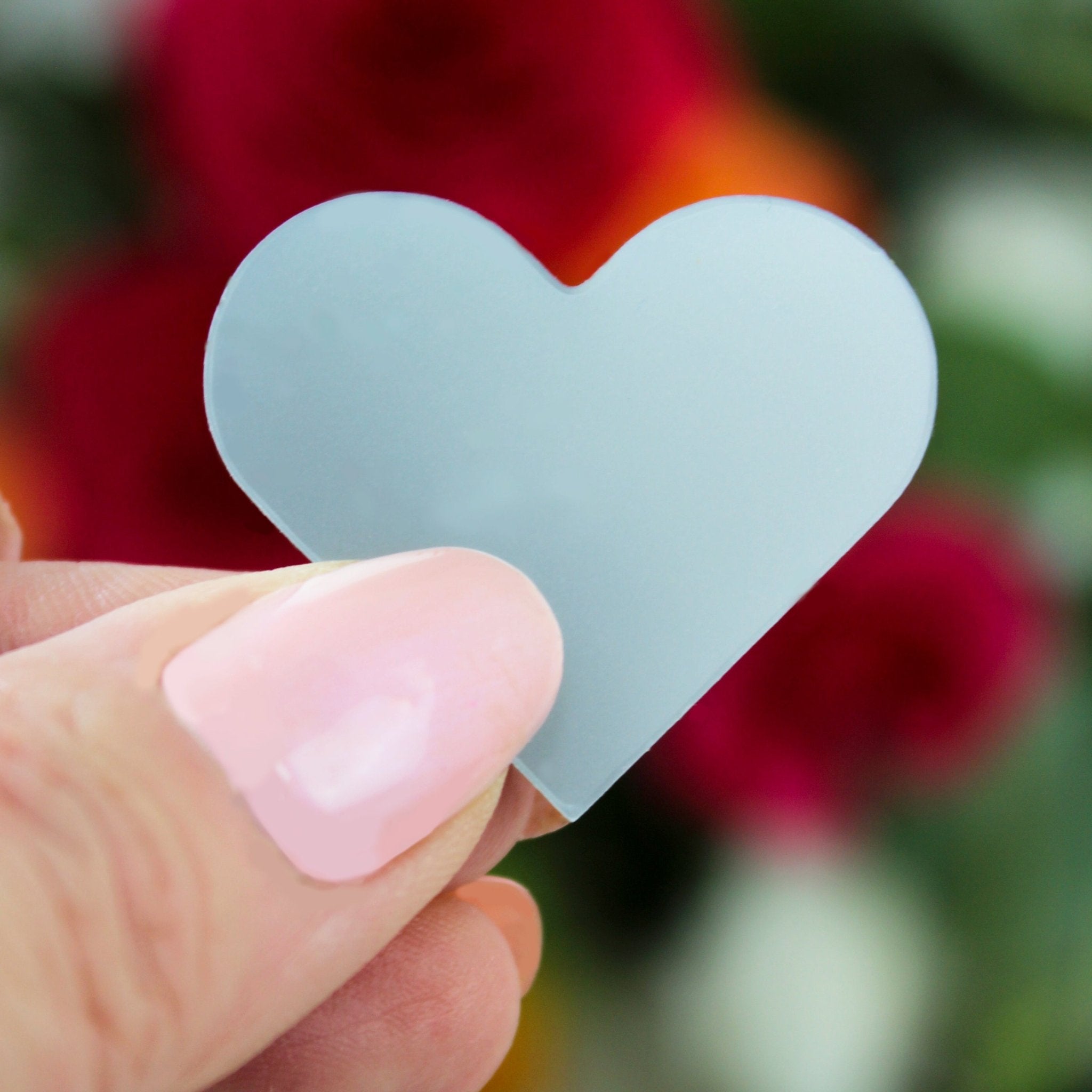 Scatter Hearts – Oak, Walnut, Beech, Cherry Gold or Silver Wedding Table Decor - Mac and Lilly