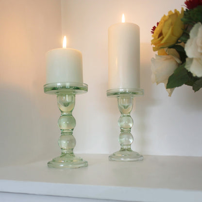 Decorative Candle Holders - Set of Two