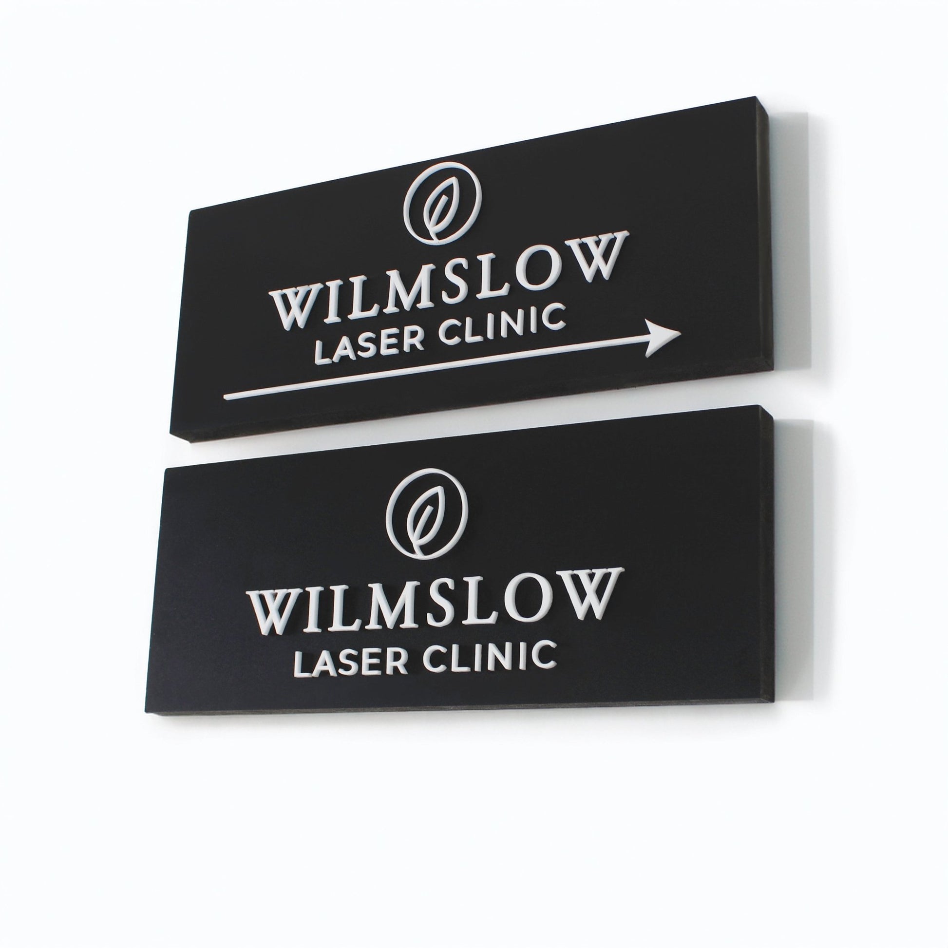 Classic Raised Letter House Sign | Modern Black Address Sign | Mac & Lilly UK Sign Makers - Mac and Lilly