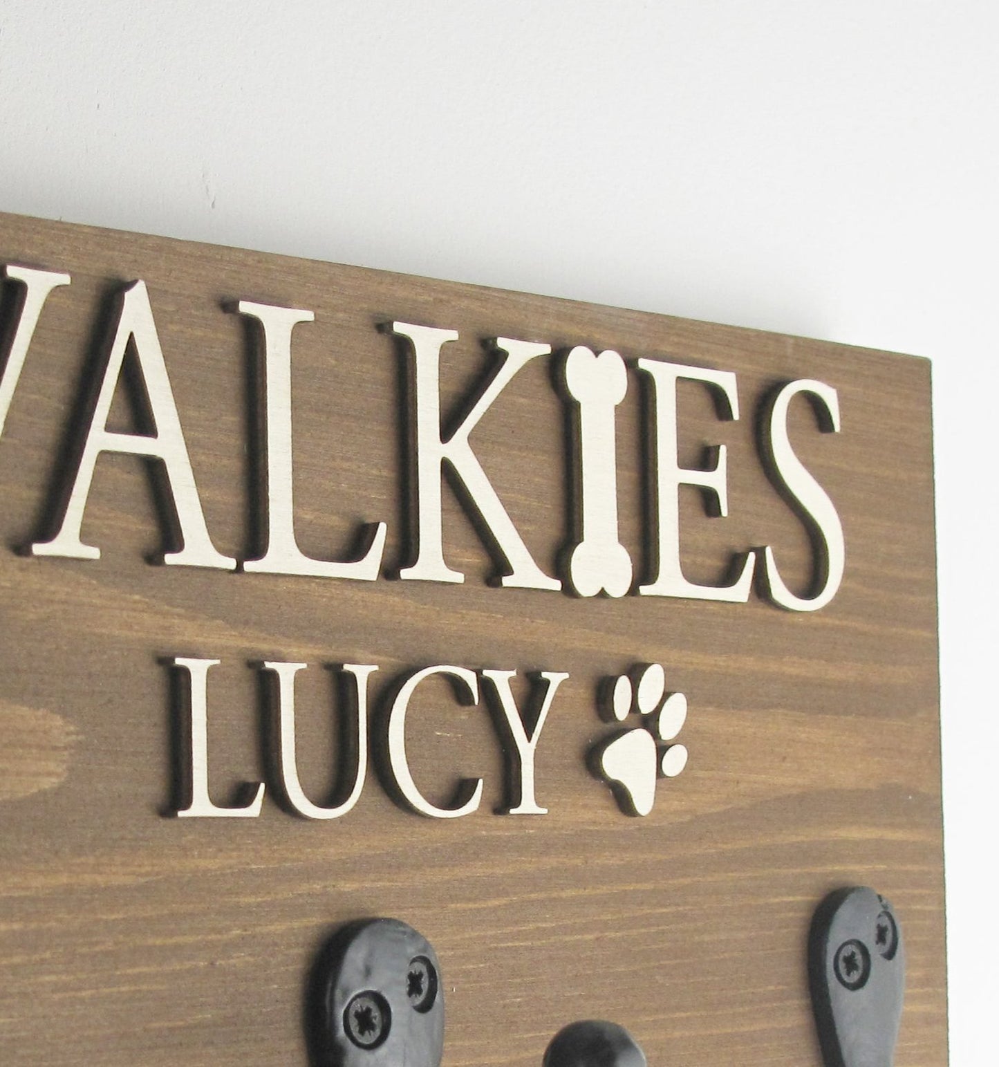 Soulby Dog Lead Holder - Personalised with Pets Name/Names