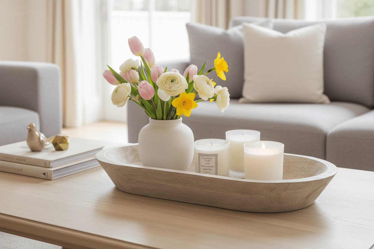 Artisan Mango Wood Tray - Mac and Lilly