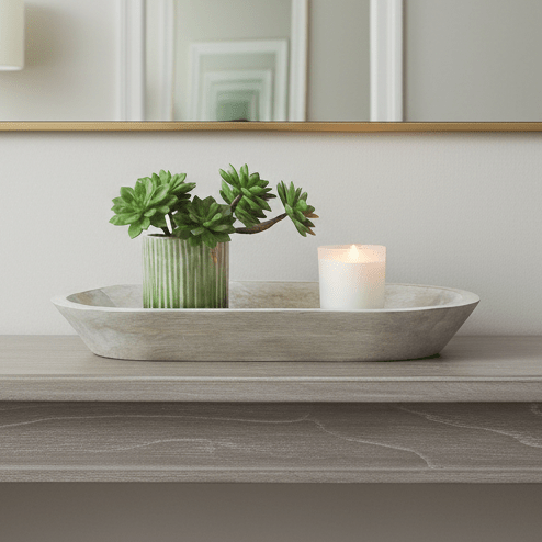 Artisan Mango Wood Tray - Mac and Lilly