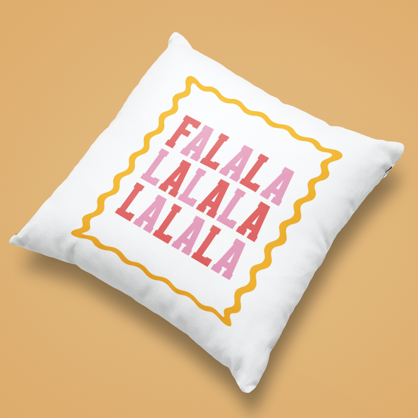 Fa La La Fun Christmas Cushion - Mac and Lilly