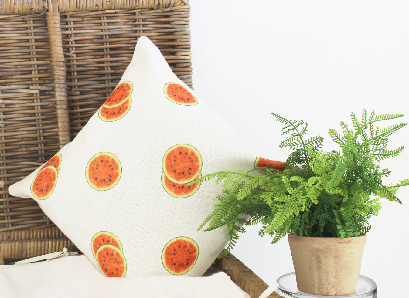 Watermelon Slice Cushion – A Juicy Pop for Bright, Happy Spaces