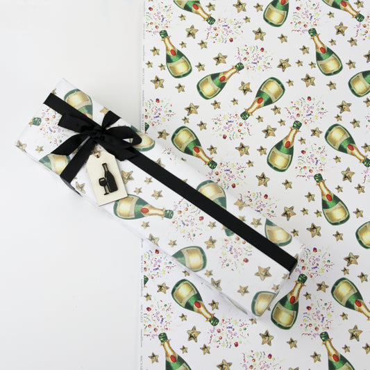 Champagne Gift Wrapping Paper