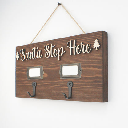 Personalise your Stocking Holder with Name Cards